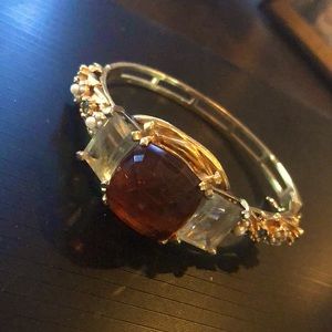 Gold Bracelet with precious stones. Very unique.